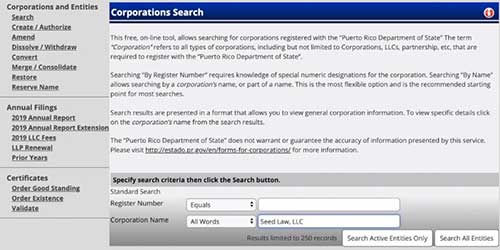 poner el nombre de tu entidad para el pago de llc